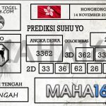 Prediksi Togel Hongkong Hari Ini Tanggal 14 November