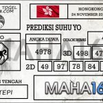 Prediksi Togel Hongkong Hari Ini Tanggal 24 November