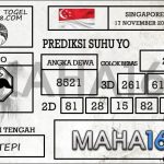 Prediksi Togel Singapore Hari Ini Tanggal 17 November