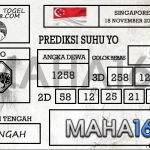 Prediksi Togel Singapore Hari Ini Tanggal 18 November