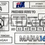 Prediksi Togel Sydney Hari Ini Tanggal 19 November