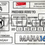 Prediksi Togel Singapore Hari Ini Tanggal 23 Februari