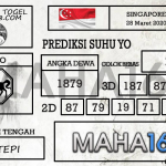 Prediksi Togel Singapore Hari Ini Tanggal 28 Maret