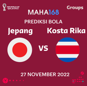 prediksi bola piala dunia jepang vs kosta rika 2022